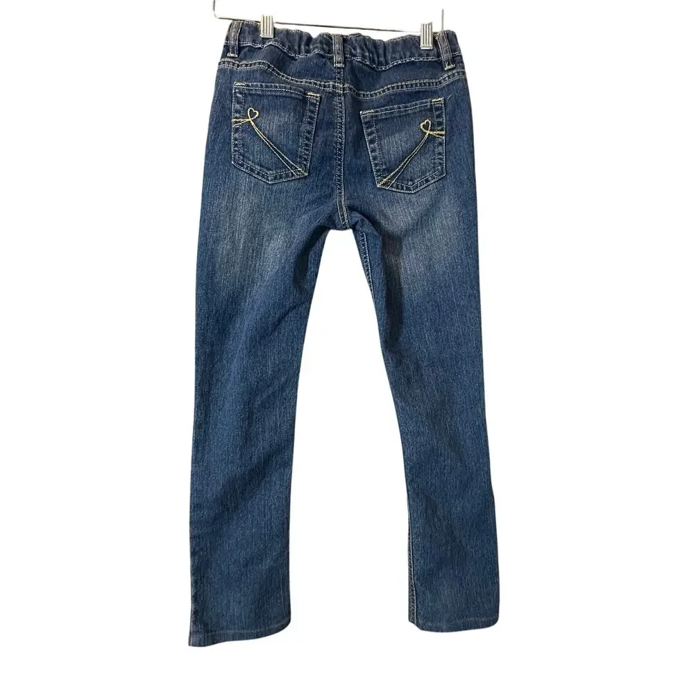 Children's Place Girls Jeans Skinny Stretch 12 Adjustable Waistband